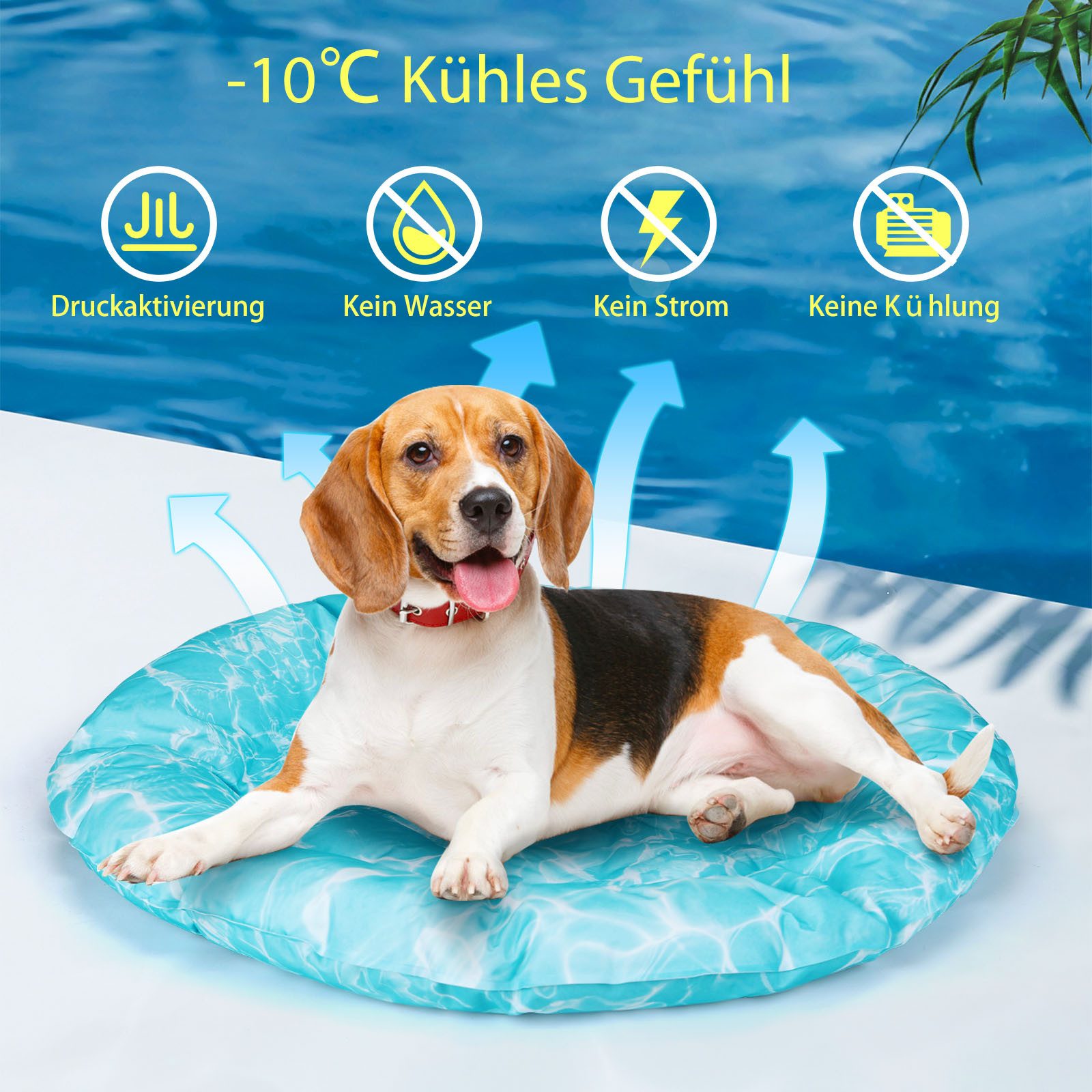 nobleza Hundematte kühlmatte Hunde Katzen Kühldecke günstig online kaufen