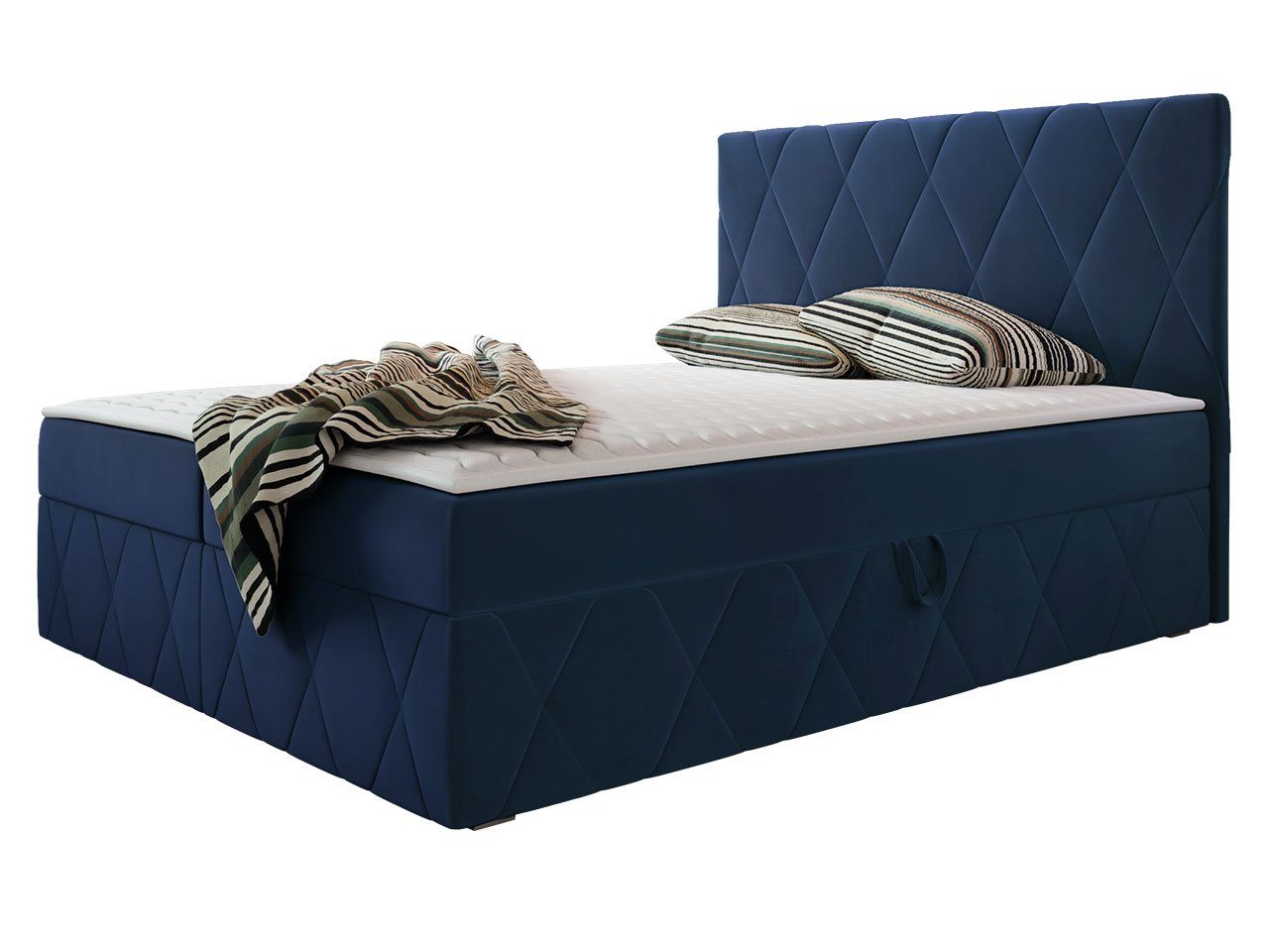 MIRJAN24 Boxspringbett Simoti (mit Hauptmatratze, Topper), günstig online kaufen