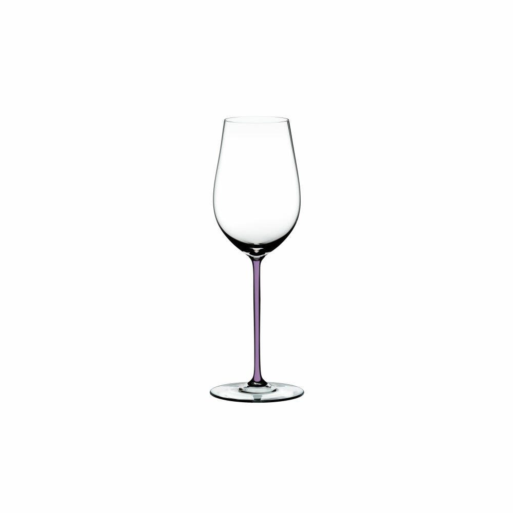 RIEDEL THE WINE GLASS COMPANY Weißweinglas Fatto A Mano Riesling Zinfandel Opalviolett, Kristallglas, handgefertigt