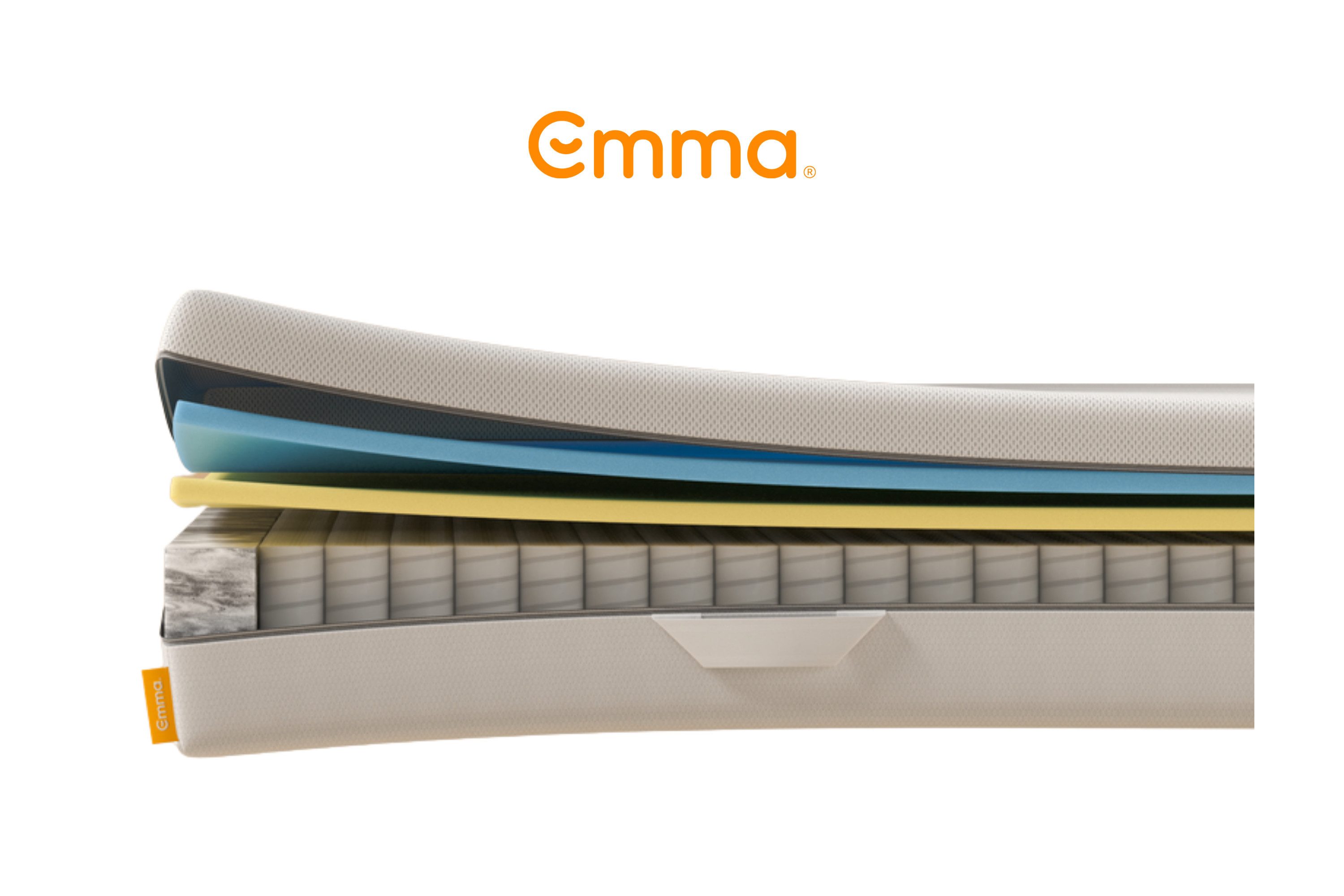 Taschenfederkernmatratze Emma One, Emma, 18 cm hoch, (1-tlg), 5 Zonen, ab 90x200cm und weiteren Größen