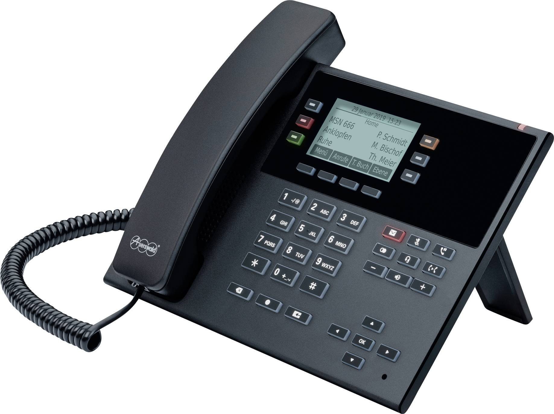 Auerswald AUERSWALD Telefon COMfortel D-110 schwarz Festnetztelefon