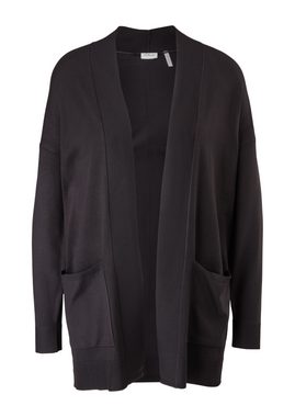 s.Oliver BLACK LABEL Strickjacke Cardigan aus Feinstrick