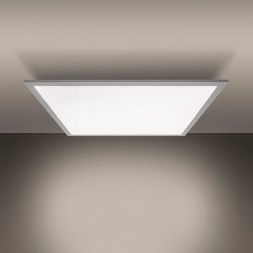 näve LED Panel Nico, CCT - über Fernbedienung, Dimmfunktion, mehrere Helligkeitsstufen, LED fest integriert, warmweiß - kaltweiß, Deckenleuchte dimmbar, CCT, Nachtlichtfunktion, Lichtfarbe wechselbar