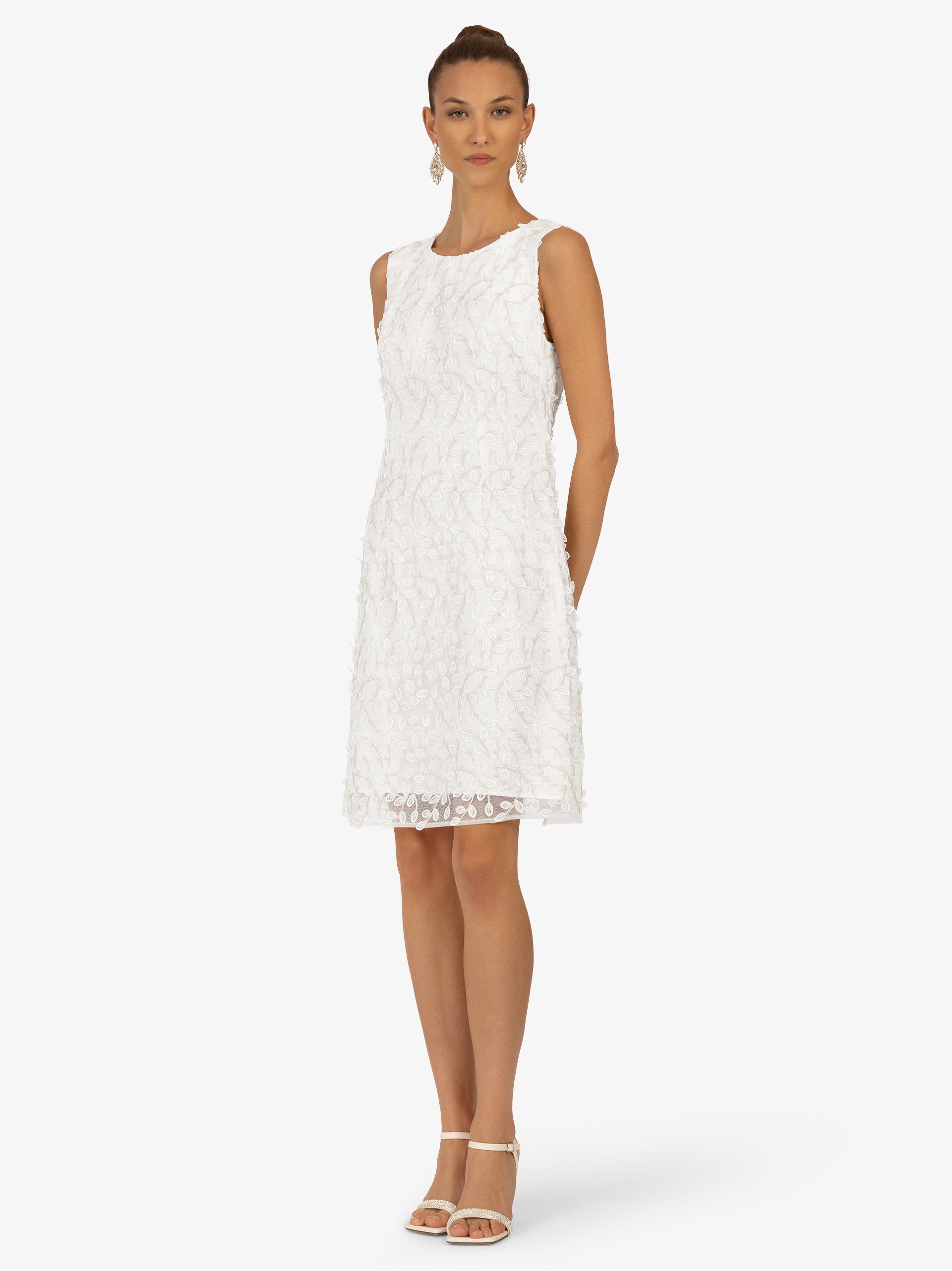 Kraimod Abendkleid mit Rundhalsausschnitt vorne