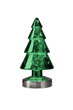 SOMPEX Tischleuchte Sompex LED Dekoleuchte Winterlight Batteriebetrieben Grün 26cm Weihnac, nicht Dimmbar, LED, warmweiß