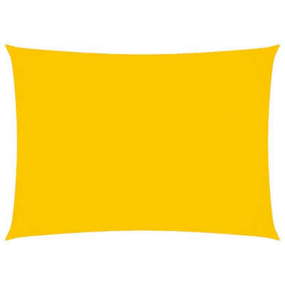 vidaXL Balkonsichtschutz Sonnensegel Oxford-Gewebe Rechteckig 2x4,5 m Gelb