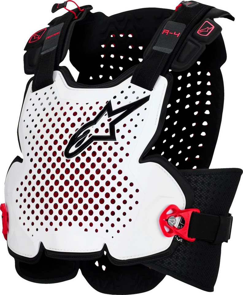 Alpinestars Brustprotektor A-4 Plasma Brustprotektor, Atmungsaktiv absorbierend