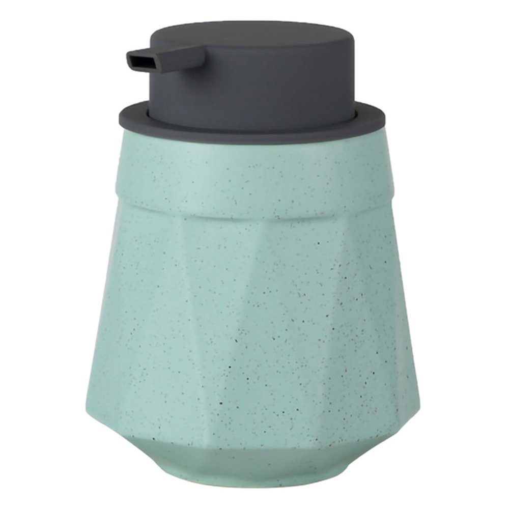 400ml Keramik Seifenspender, Spülmittelspender, Dispenser Grün Seifenspender Soap GelldG