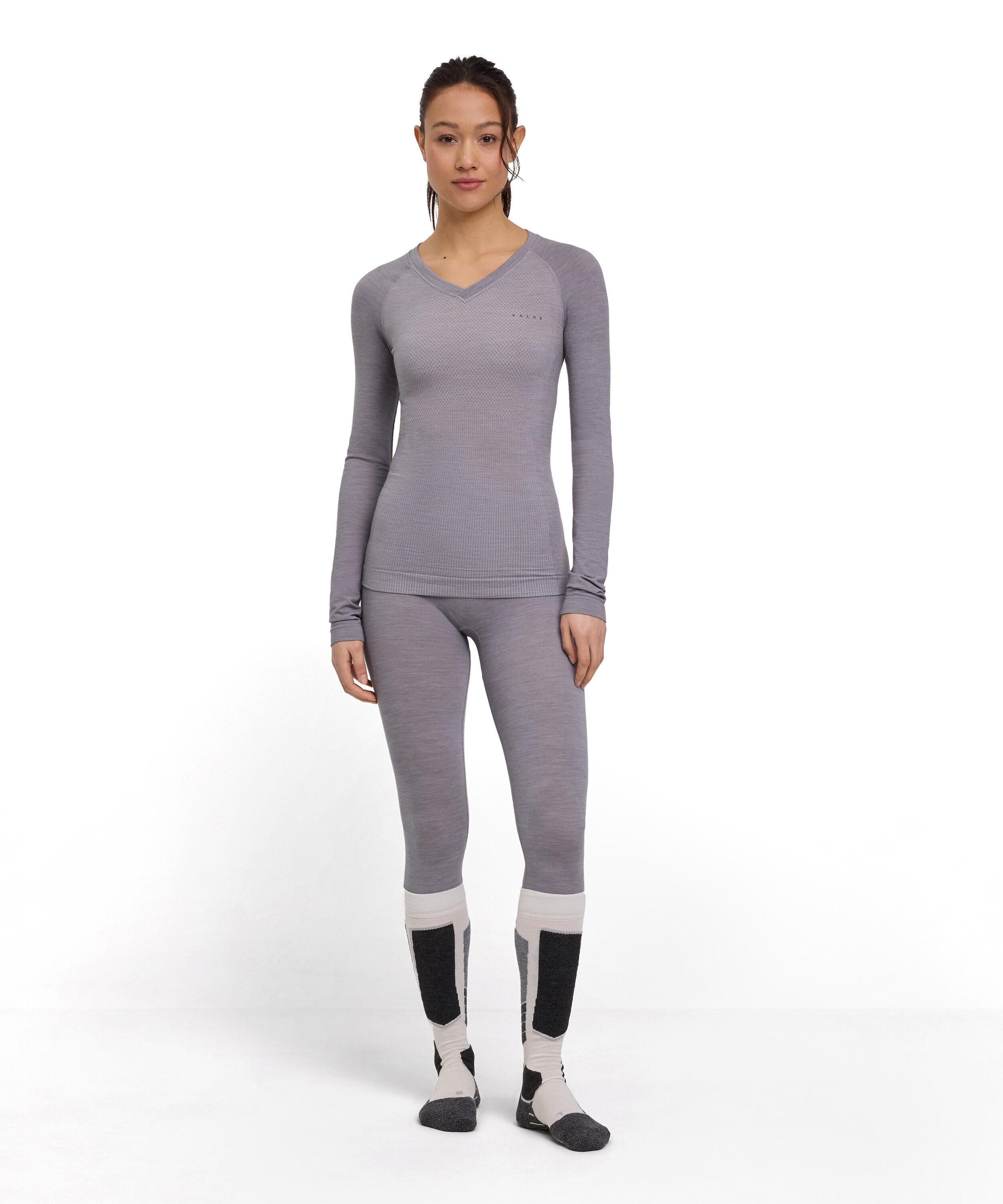 FALKE Funktionsshirt Wool-Tech Light (1-tlg., 1) aus Merinowolle für warme bis kalte Temperaturen