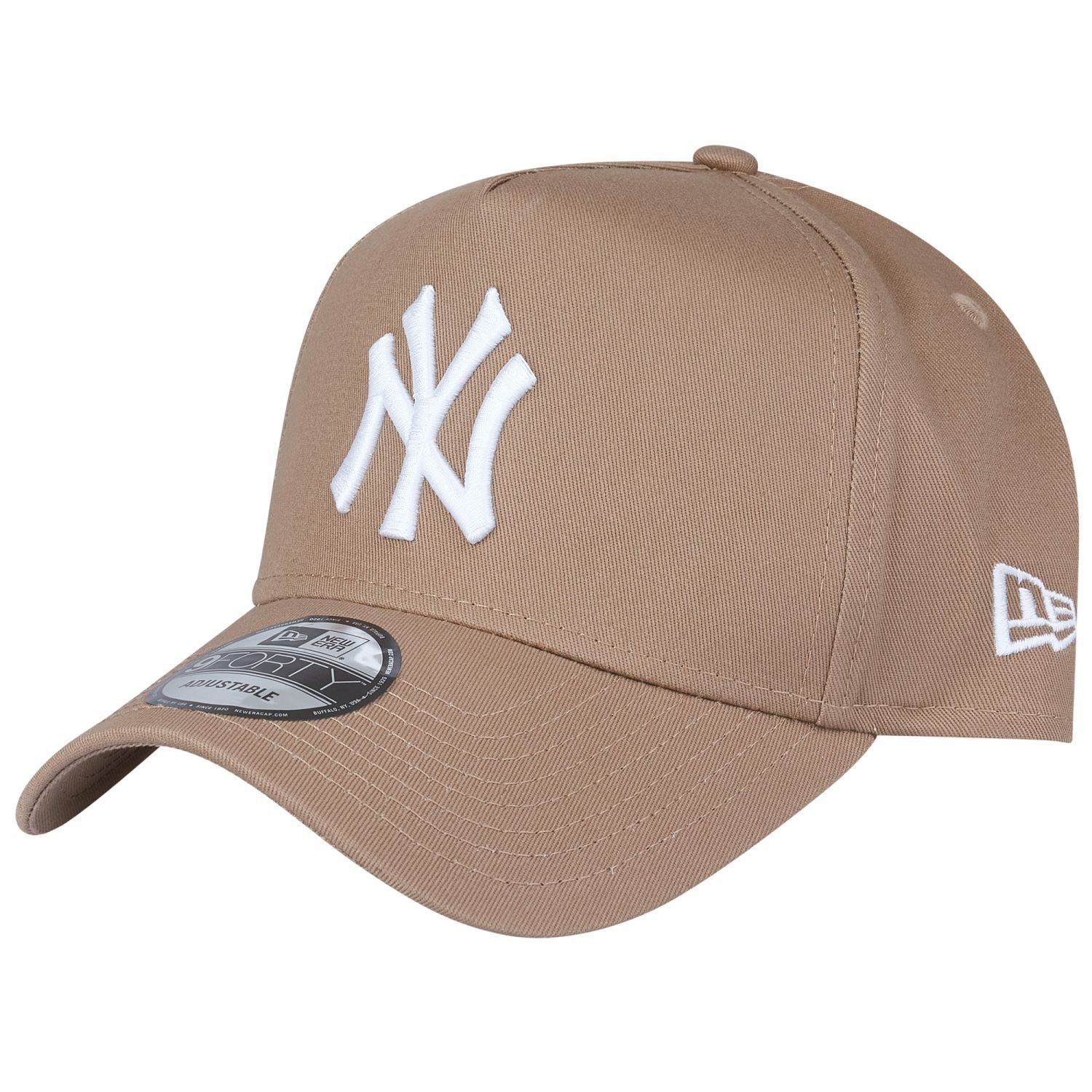 New Era Trucker Cap 9Forty Trucker New York Yankees Khaki/Weiß