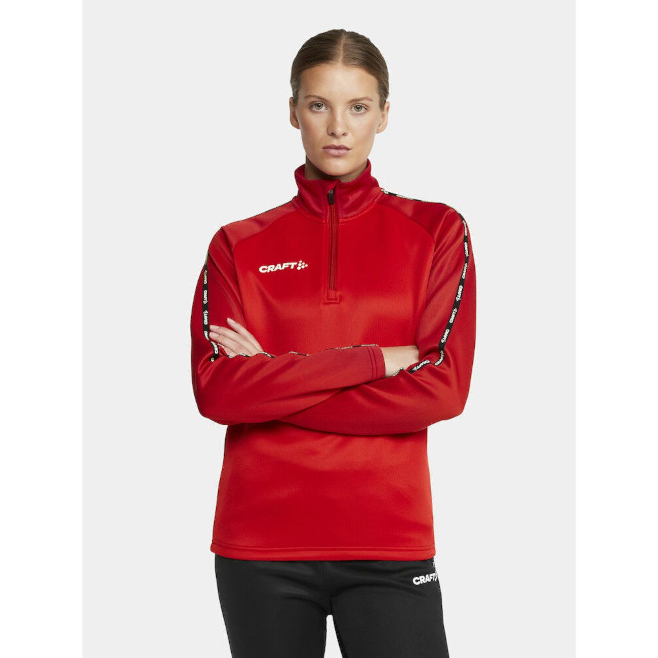 Craft Langarmshirt Craft Damen Trainingstrikot SQUAD 2.0 HALF ZIP W 1912732