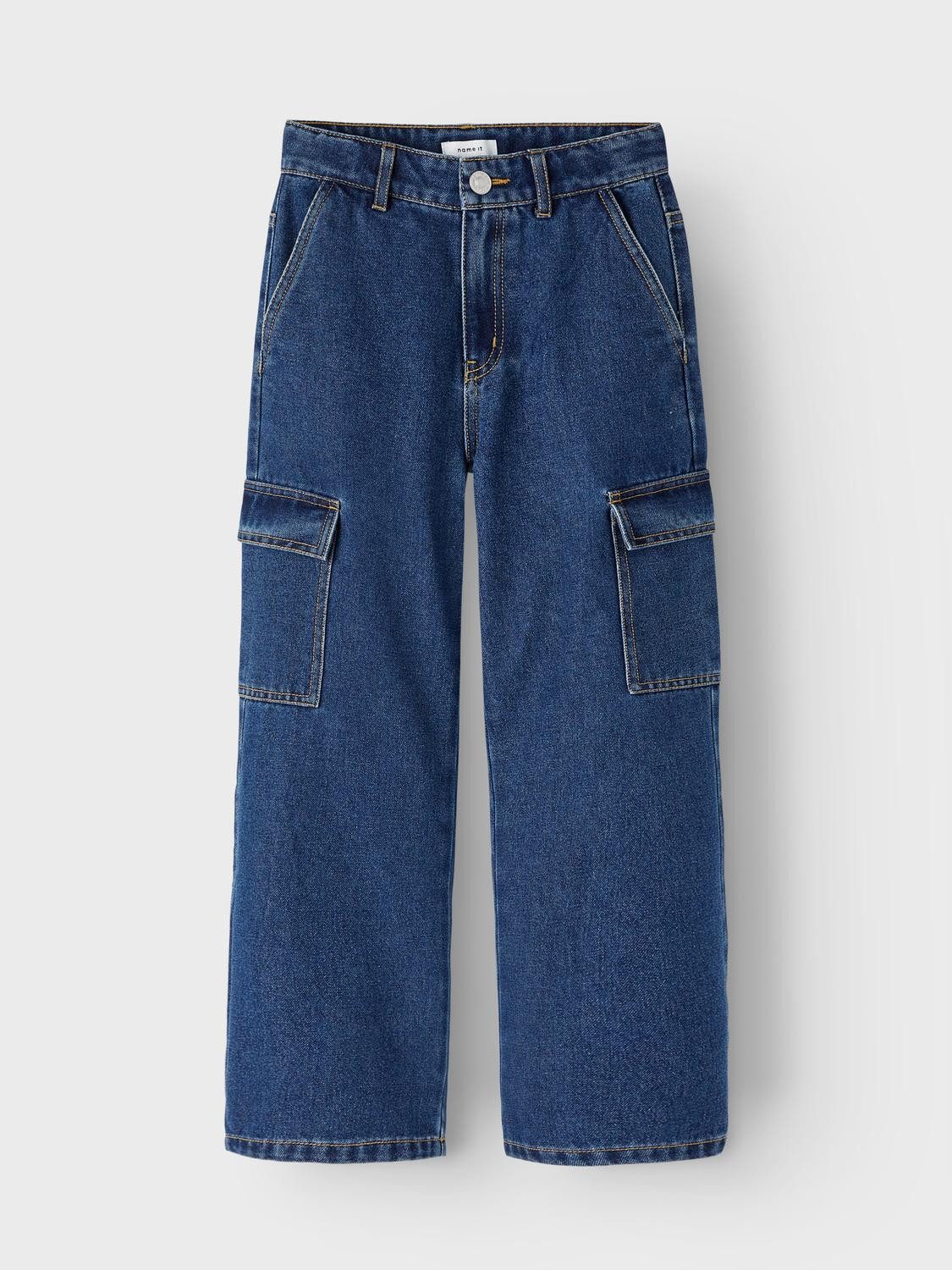 Name It Weite Jeans NKFROSE HW WIDE CARGO JEANS 6190-BS NOOS