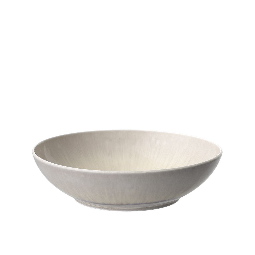 like. by Villeroy & Boch Schale Perlemor Sand Präsentationsschale ø 26,1 cm, Porzellan, (1x Schale, 1-tlg)