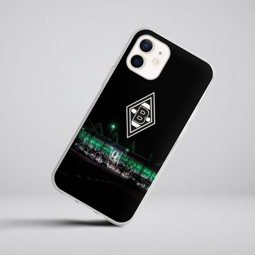 DeinDesign Handyhülle Borussia Mönchengladbach Offizielles Lizenzprodukt Stadion, Apple iPhone 12 Silikon Hülle Bumper Case Handy Schutzhülle