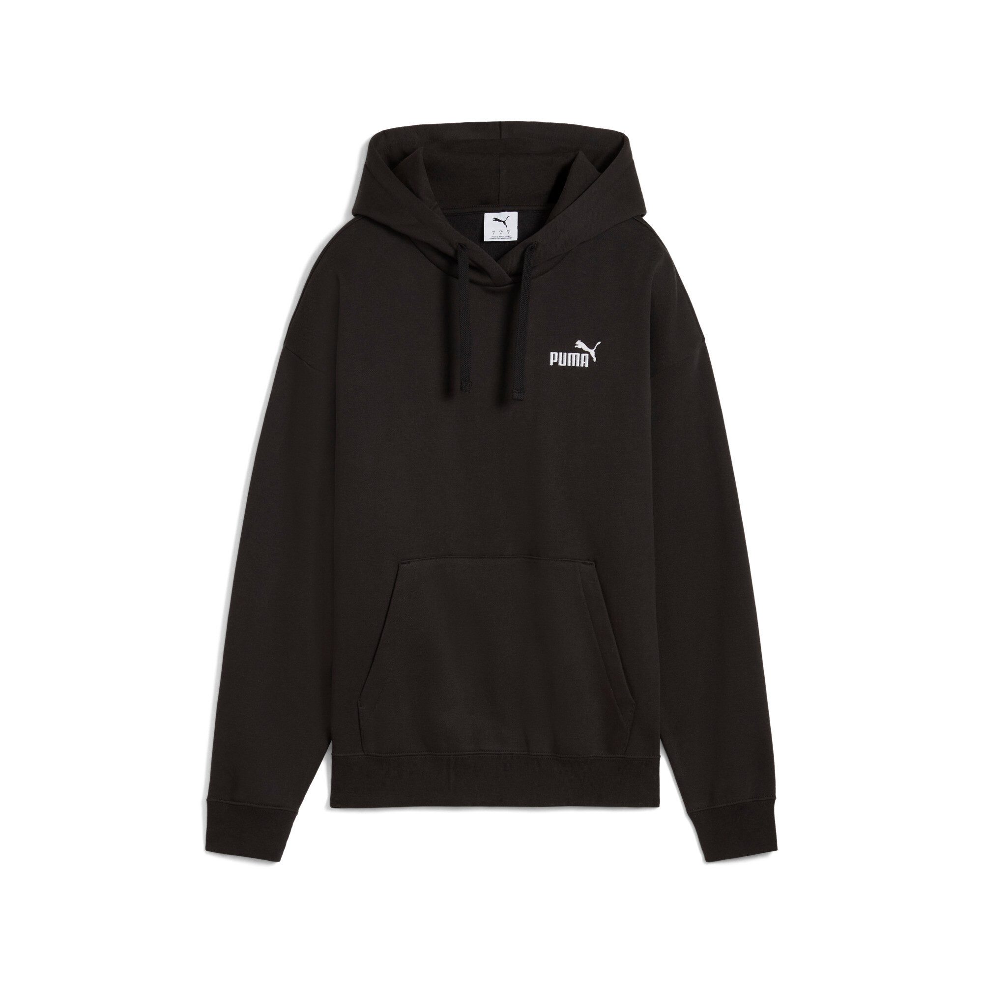 PUMA Kapuzensweatshirt ESS SMALL NO 1 LOGO COMFORT HOODIE FL mit verstellbarer Kapuze, mit Kängurutasche