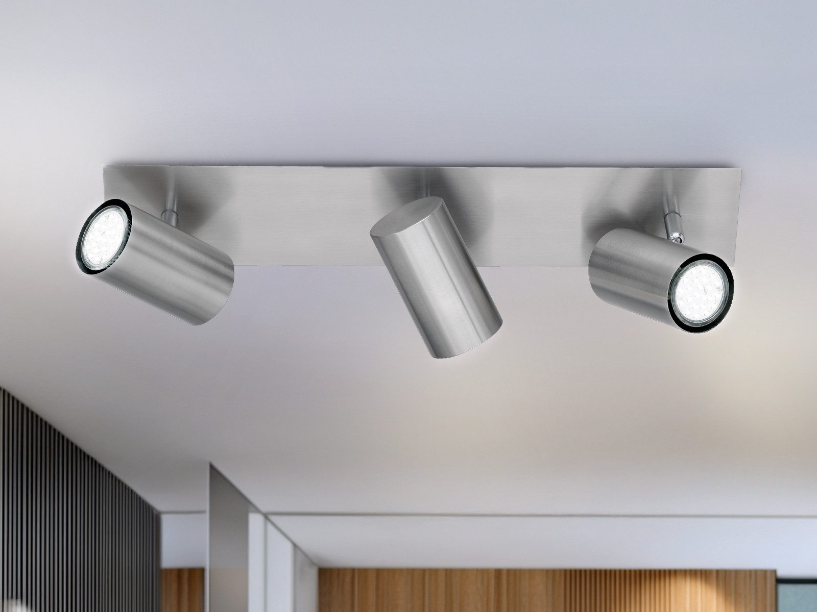 TRIO Leuchten LED Deckenstrahler, Dimmfunktion, LED wechselbar, Warmweiß, B günstig online kaufen