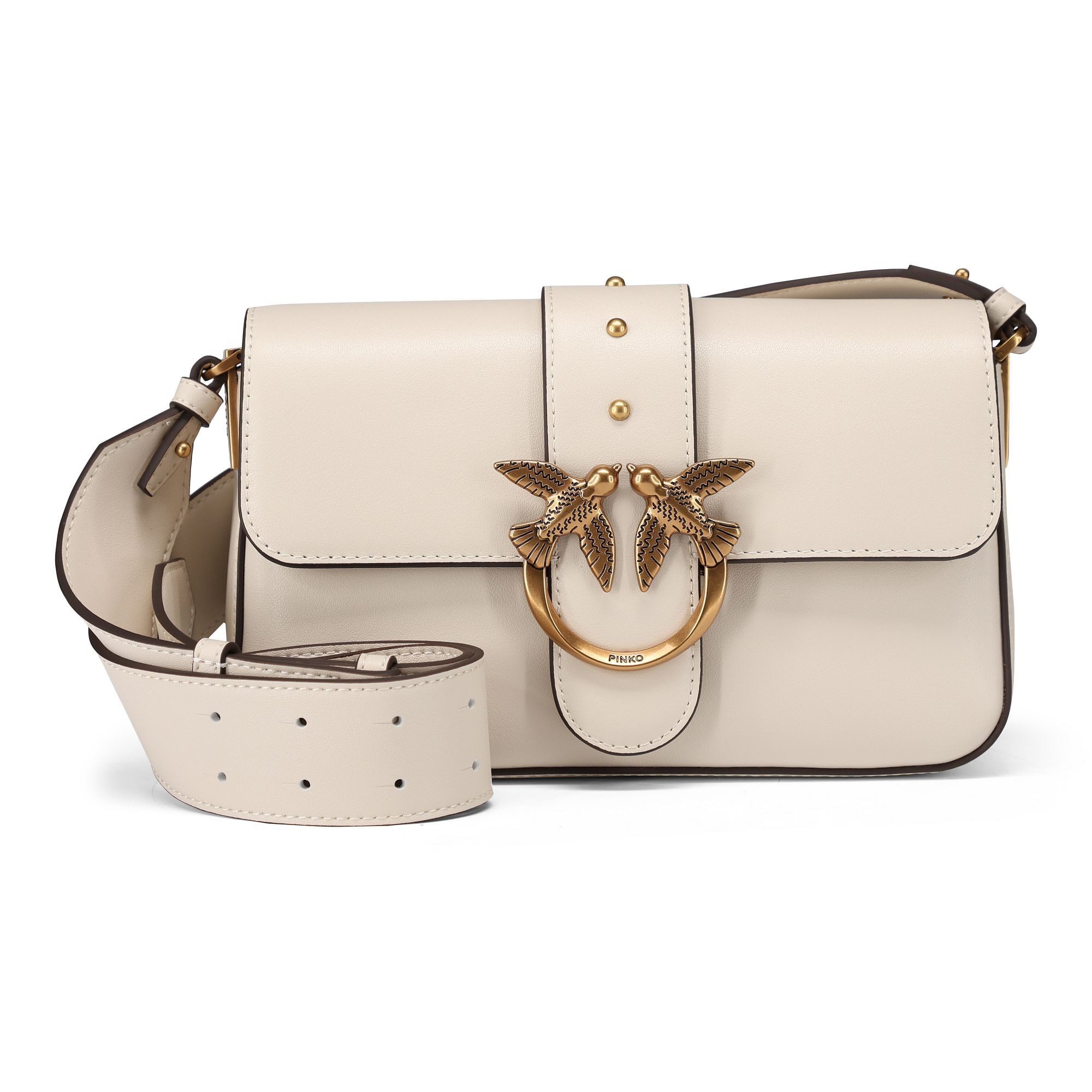 PINKO Umhängetasche Love One, Leder