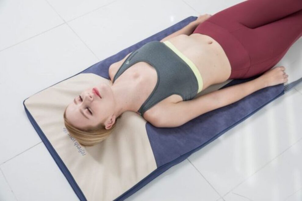 Massagematte Lymphdrainage Zubehör: Massagematte für 5-Kammer-Luftkissenmassage