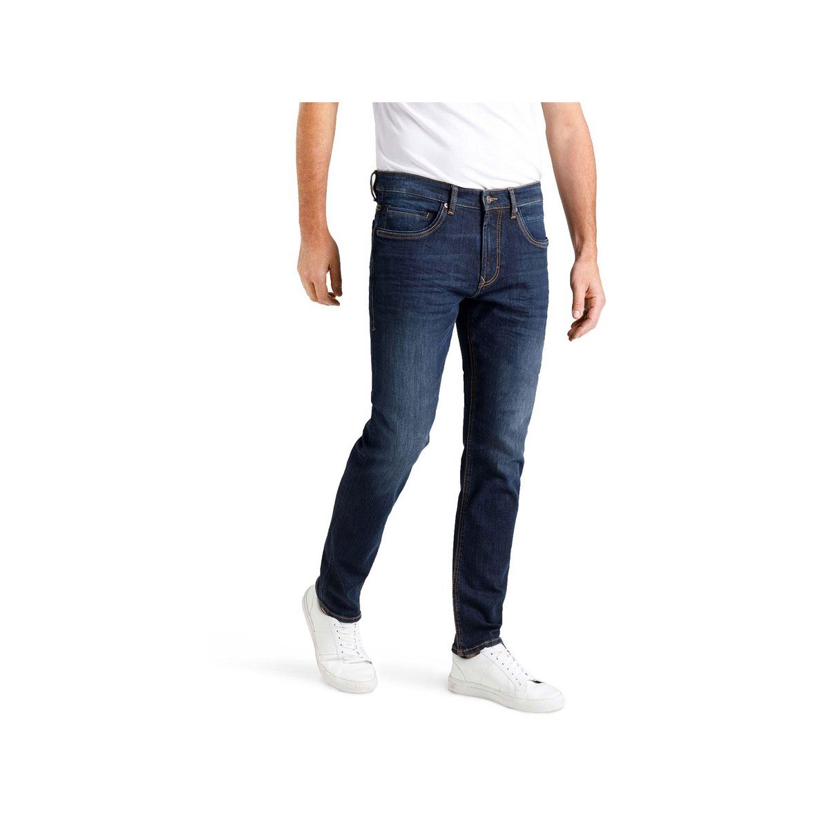 (1-tlg) 5-Pocket-Jeans MAC blau