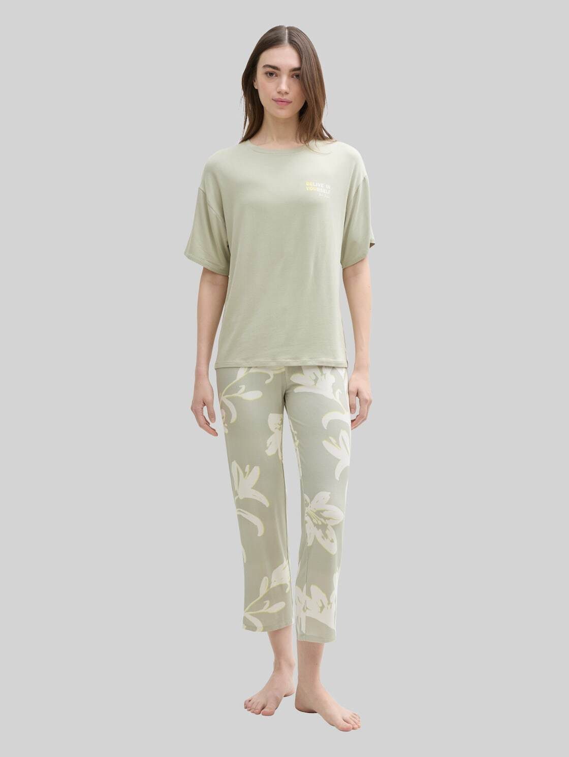 TOM TAILOR Pyjama Bodywear Pyjama-Set mit Allover-Print – Bild 5 von 5