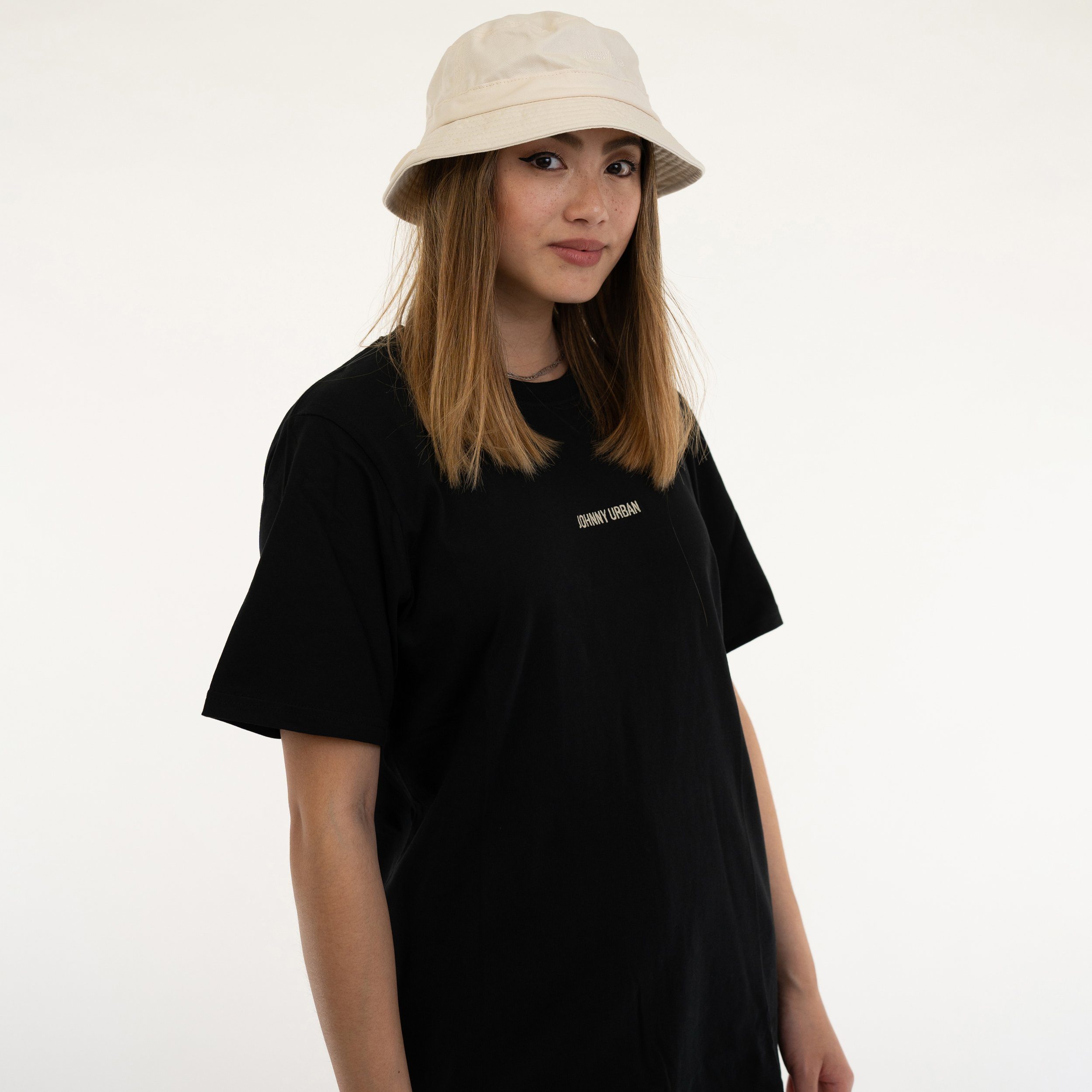 Damen Fischerhut Johnny Teenager Fischerhut Gill creme Bucket Hat Unisex Größenverstellbar, Herren Urban