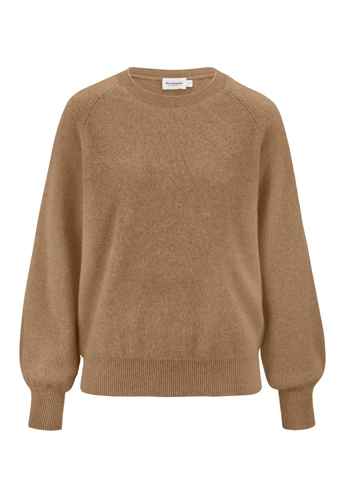 Hessnatur Strickpullover aus reinem Cashmere (1-tlg)