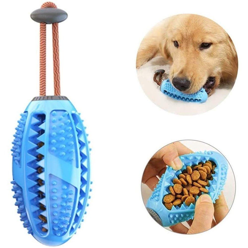 Katde Kauspielzeug Zahnbürsten-Stick,Hundezahnbürste Hundespielzeug Kauspielzeug