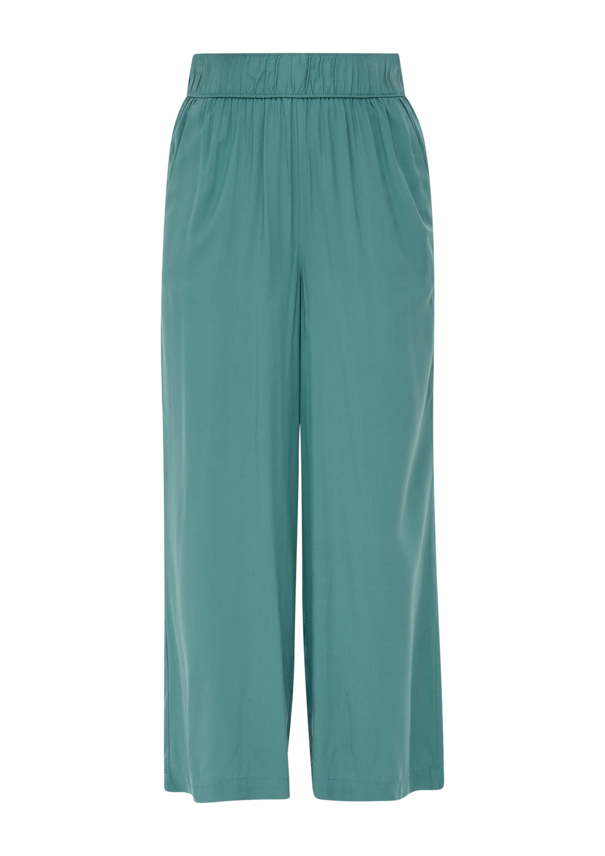 s.Oliver Culotte Hose Culotte-Hose aus Viskose mit Wide Leg günstig online kaufen