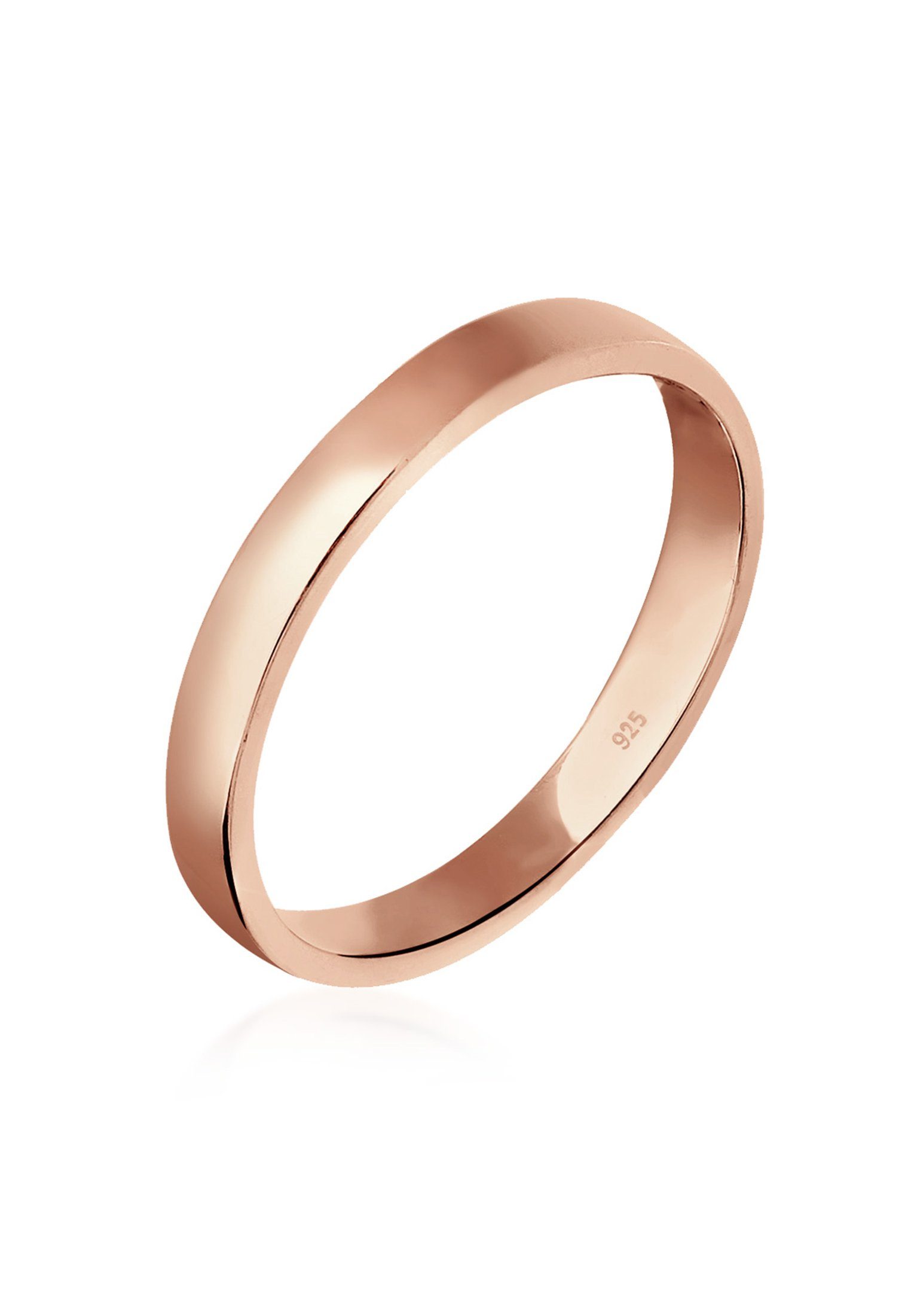 Elli Fingerring Basic Ehering Partnerring Damen 925er Silber, Ehering günstig online kaufen