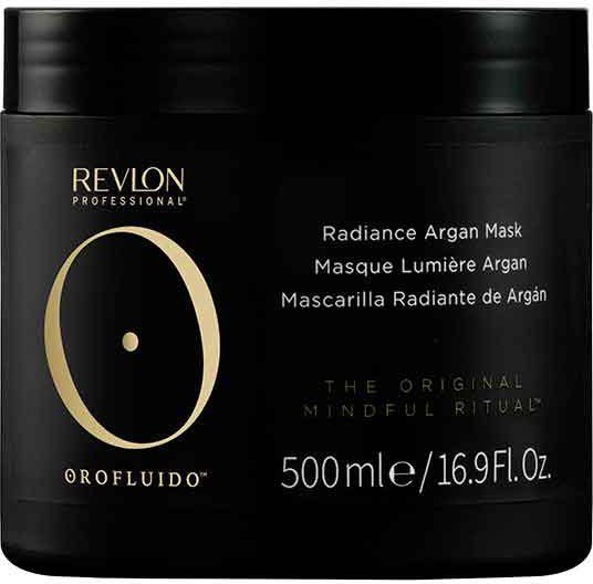 Orofluido Mask PROFESSIONAL Vegan Radiance REVLON Haarmaske 500 ml, Argan