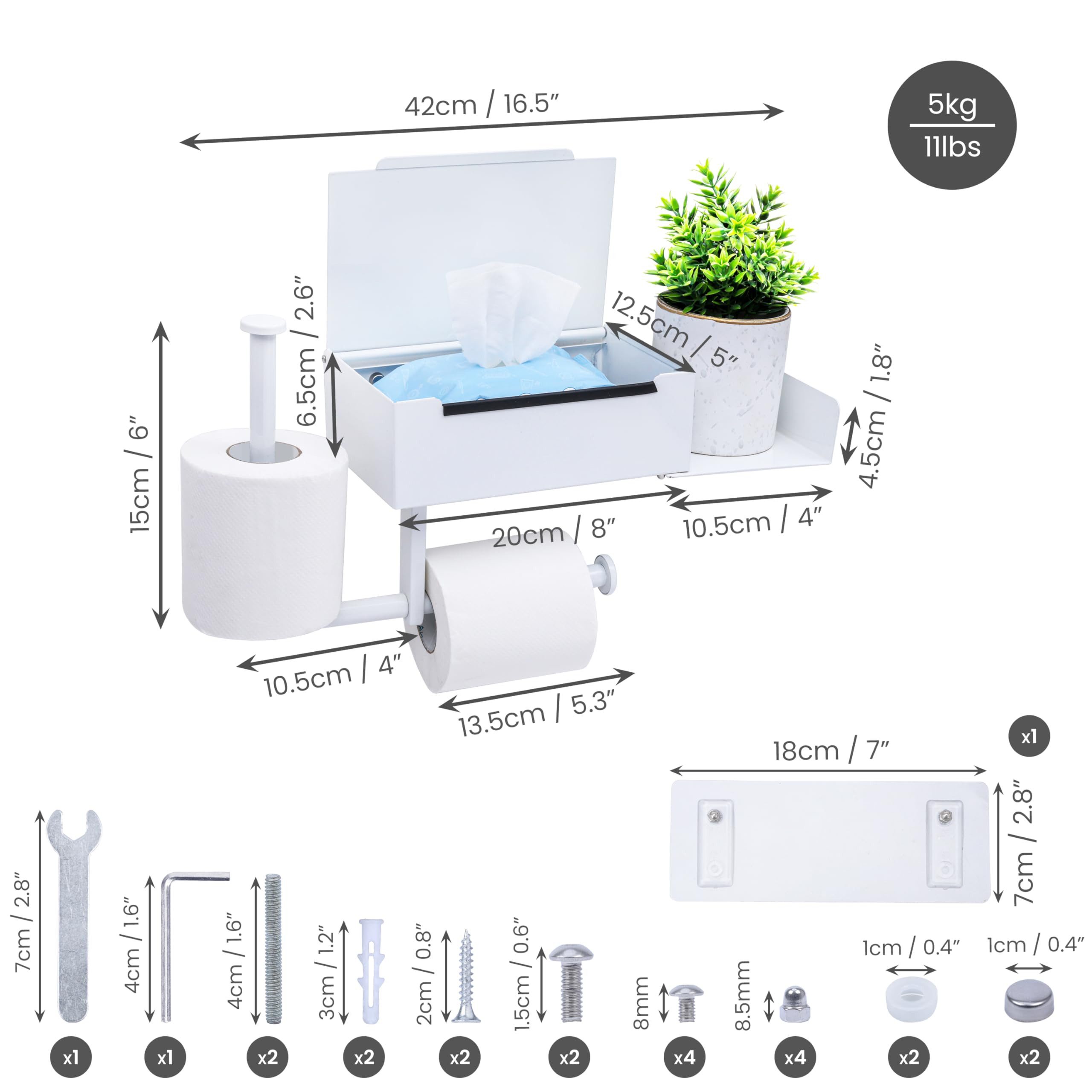 Belle Vous Toilettenpapierhalter Belle Vous Toilettenpapierhalter günstig online kaufen