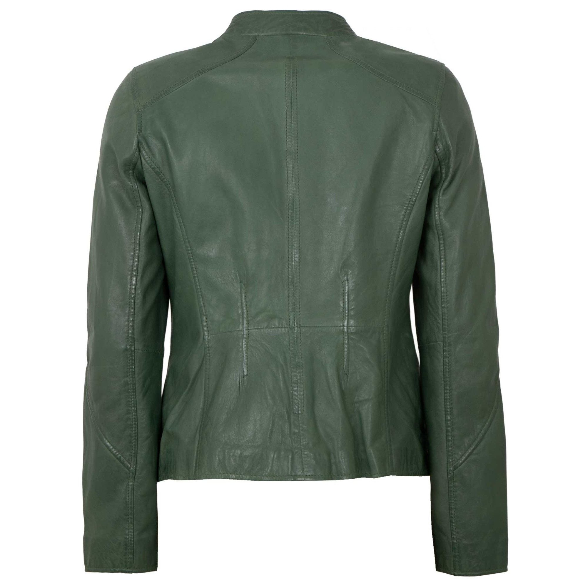 Jilani Lederjacke Fulya Jilani - Damen Lederjacke Lammnappa salbei