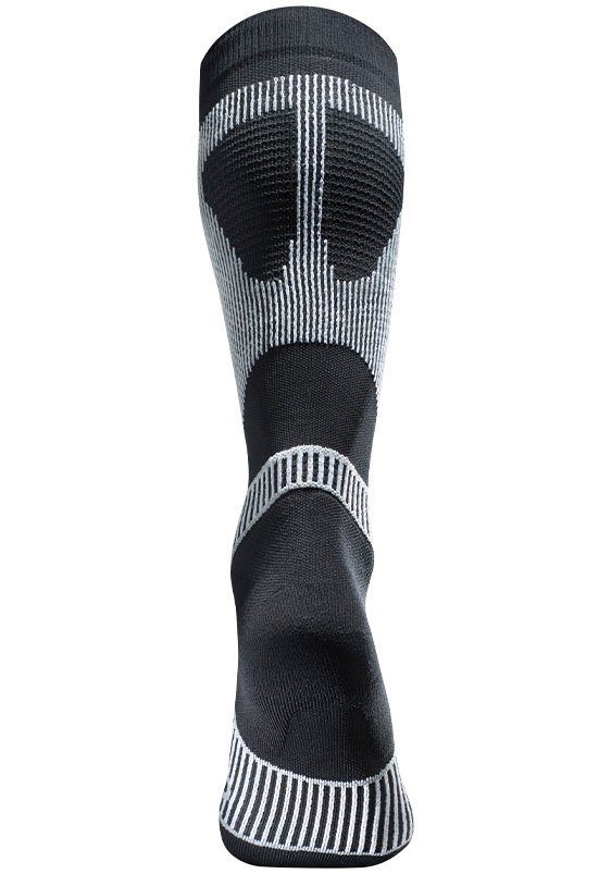 Bauerfeind Sportsocken mit schwarz/L Socks Performance Run Kompression Compression