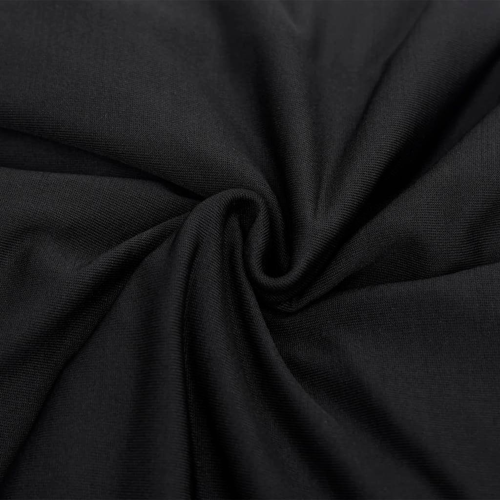 furnicato Sofahusse Dehnbare Schwarz für 2-Sitzer 145-185 cm Breite – Bild 4 von 5