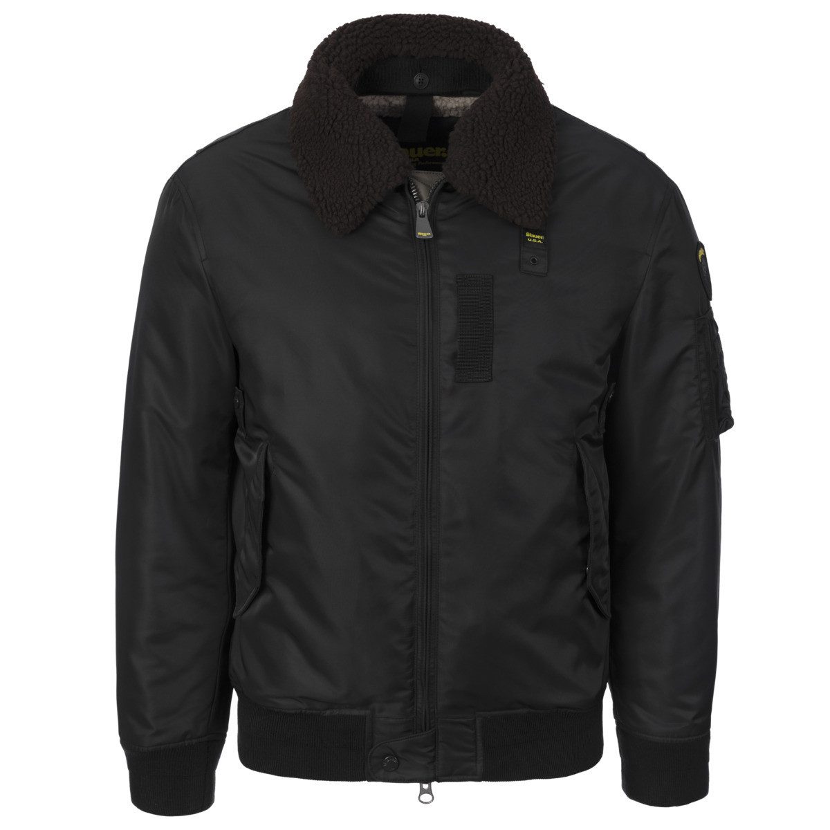 Blauer Bomberjacke Marshall Herren Übergangsjacke, Sweatjacke, Sportjacke, Windjacke, Jacket