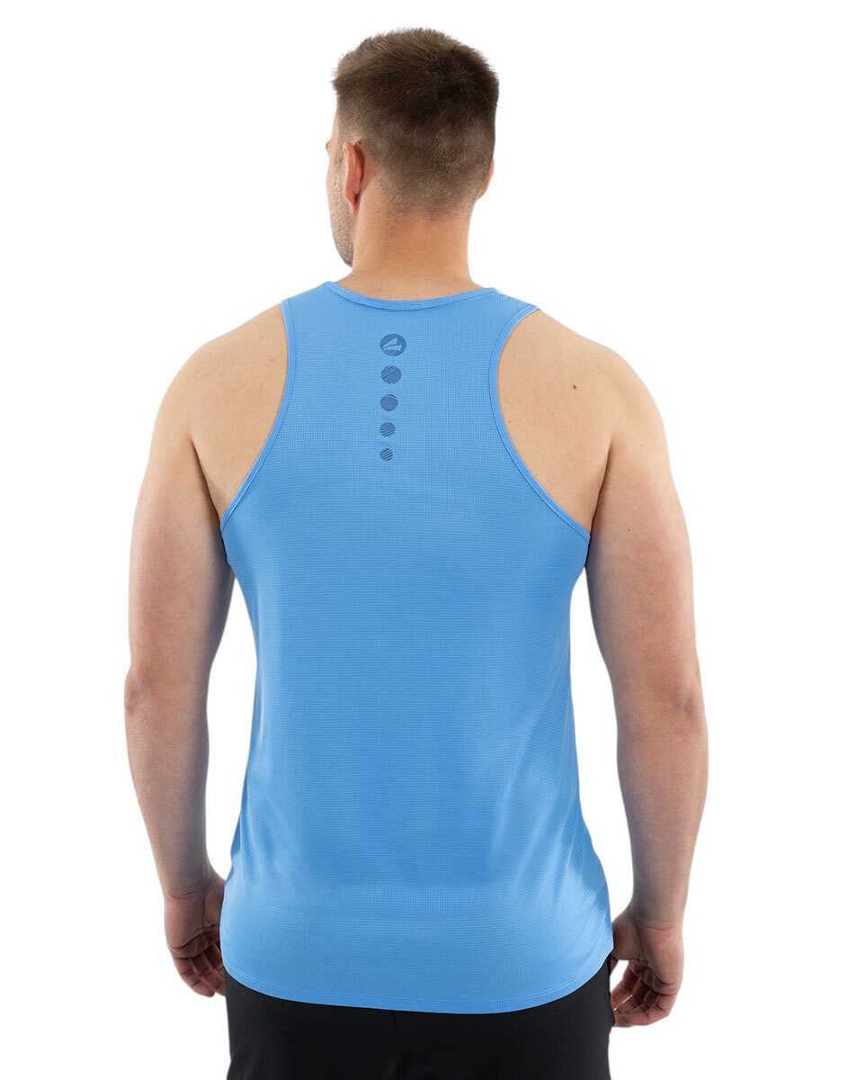 Jako Tanktop Light Flow (ärmellos) hellblau Herren