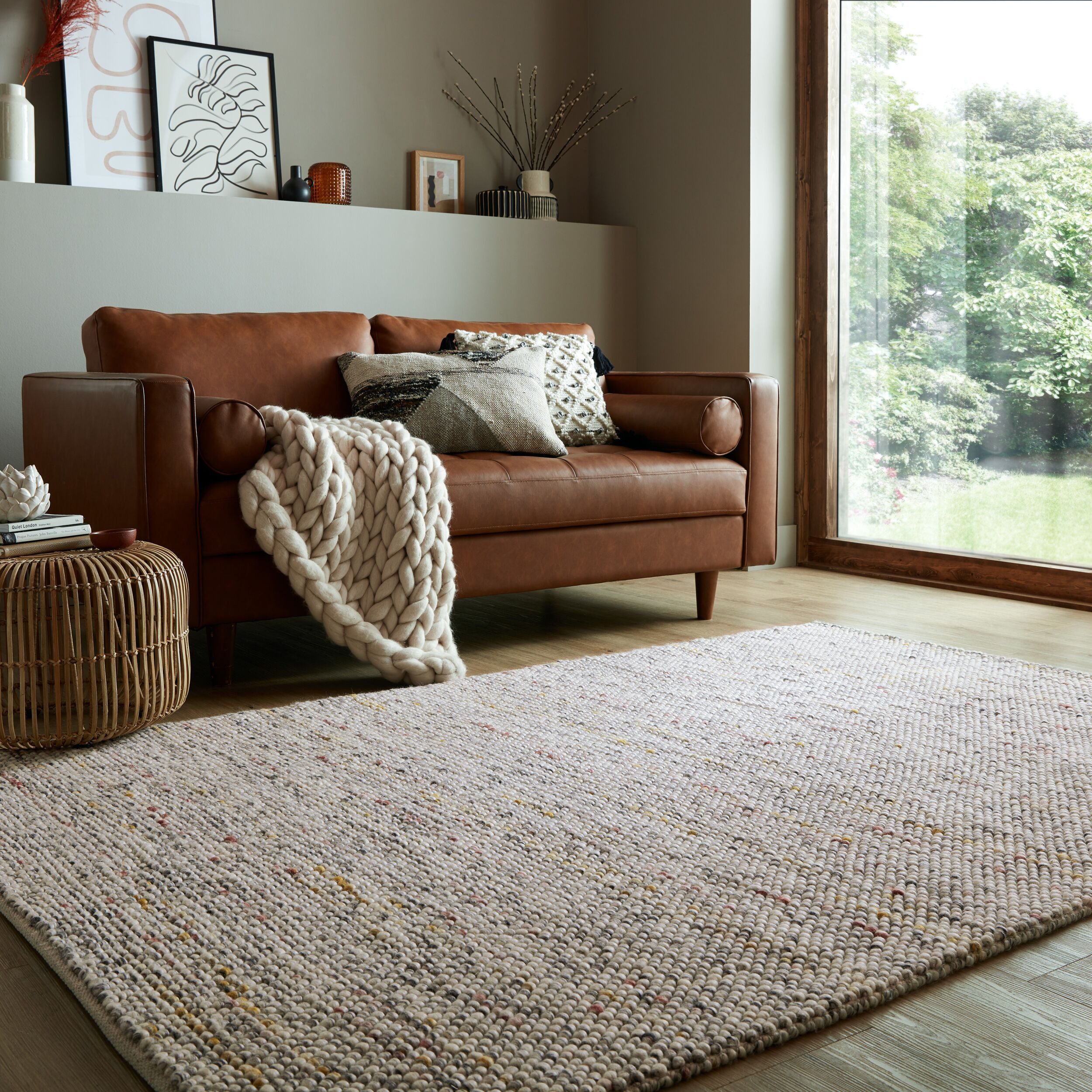 FLAIR RUGS Teppich Minerals, rechteckig, Höhe: günstig online kaufen