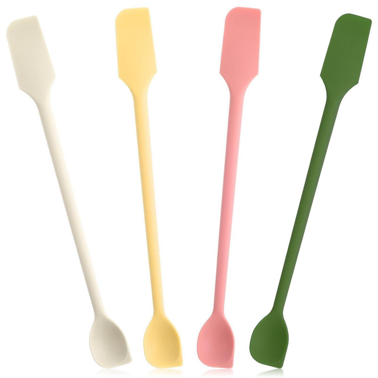 LuxusKollektion Teigschaber Mini Silikonspatel 4er Set
