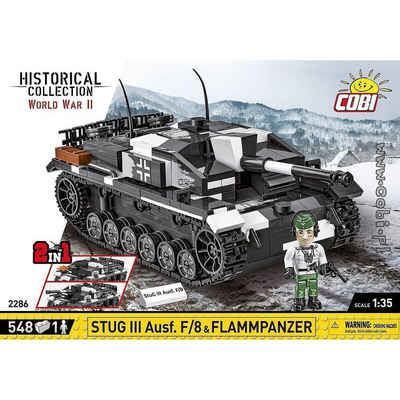 COBI Modellbausatz COBI-2286 - 548 PCS HC WWII /2286/ STUG III AUSF F...