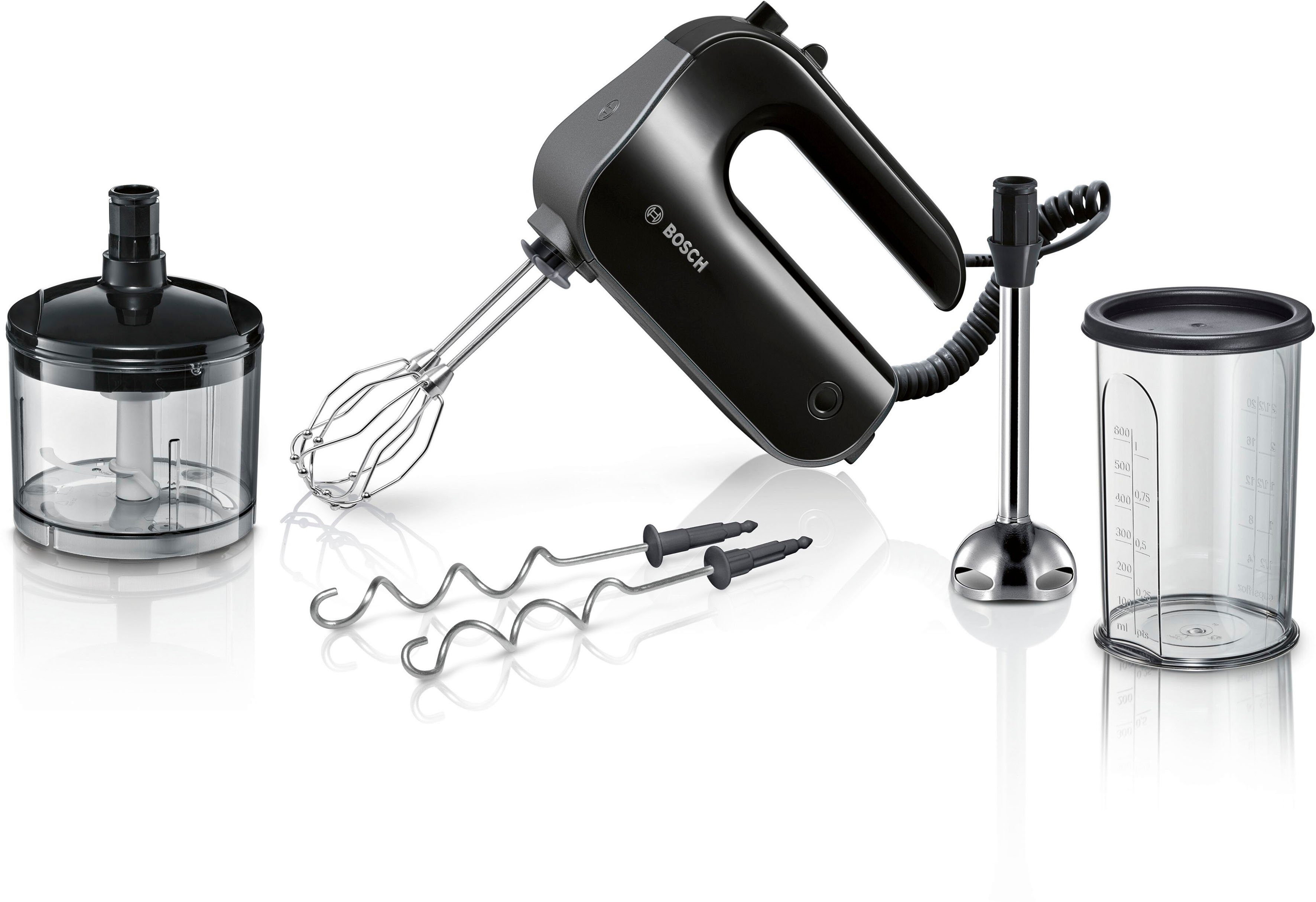 BOSCH Handmixer MFQ4980B Home Professional Styline, 850 W