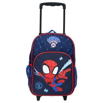 Vadobag Kinderrucksack Spidey Trolley Spider-Man, 38 cm Kinder Rucksack Handgepäck Koffer (200-4791), navy, Reisekoffer