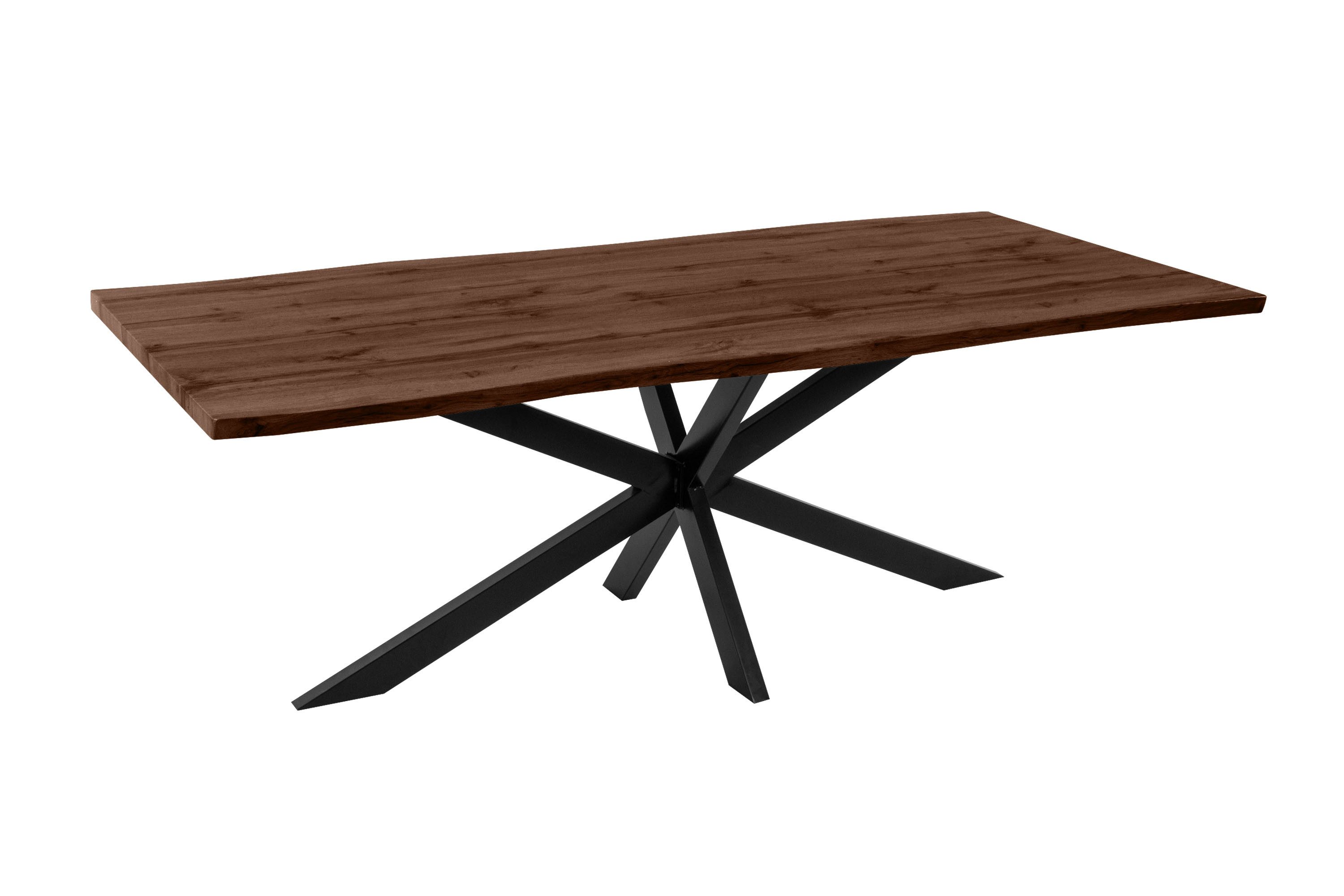 Loreno® Esstisch Josy, verschiedene Holz-Optik, Baumkante, günstig online kaufen