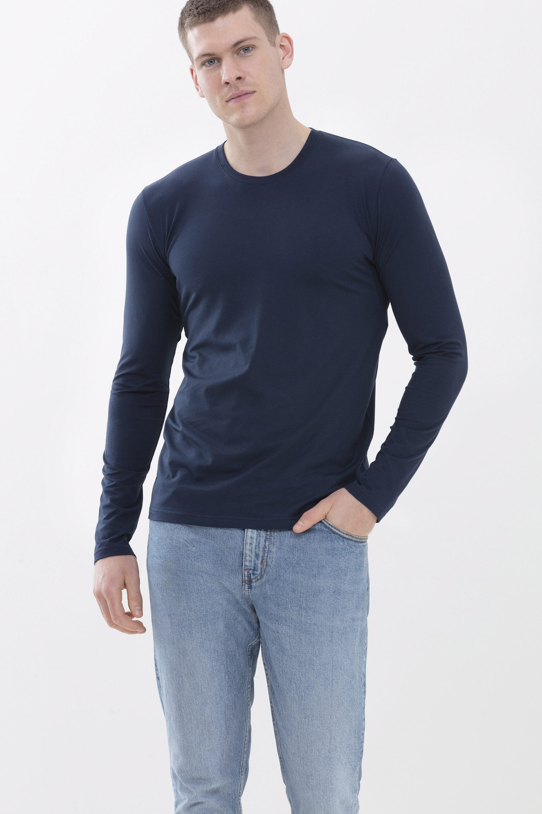 Mey Unterziehshirt Mey Herren Hybrid-T-Shirt, Langarm Serie Hybrid (1-St)
