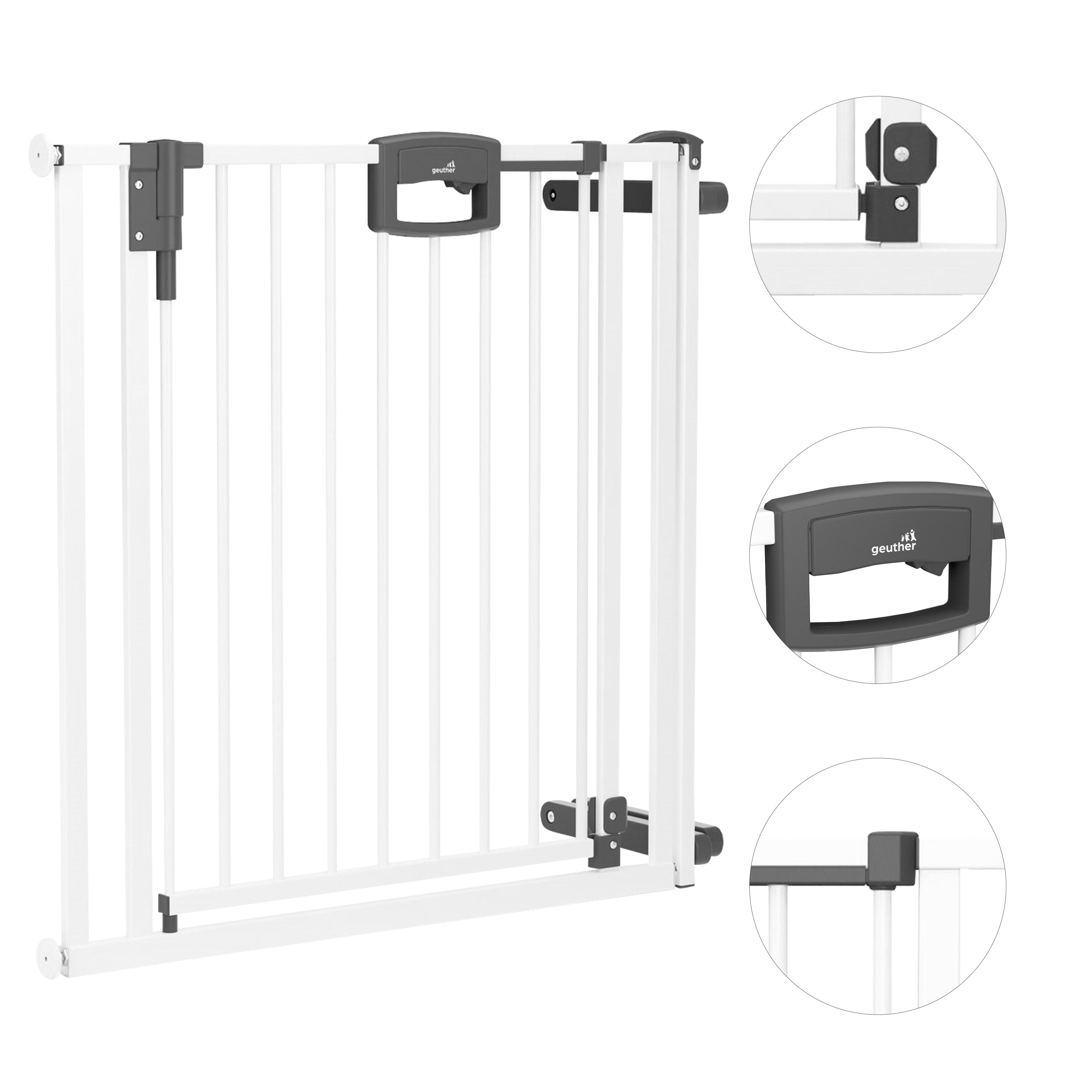 Geuther Türschutzgitter Treppenschutzgitter Easylock 84,5-92,5 cm günstig online kaufen