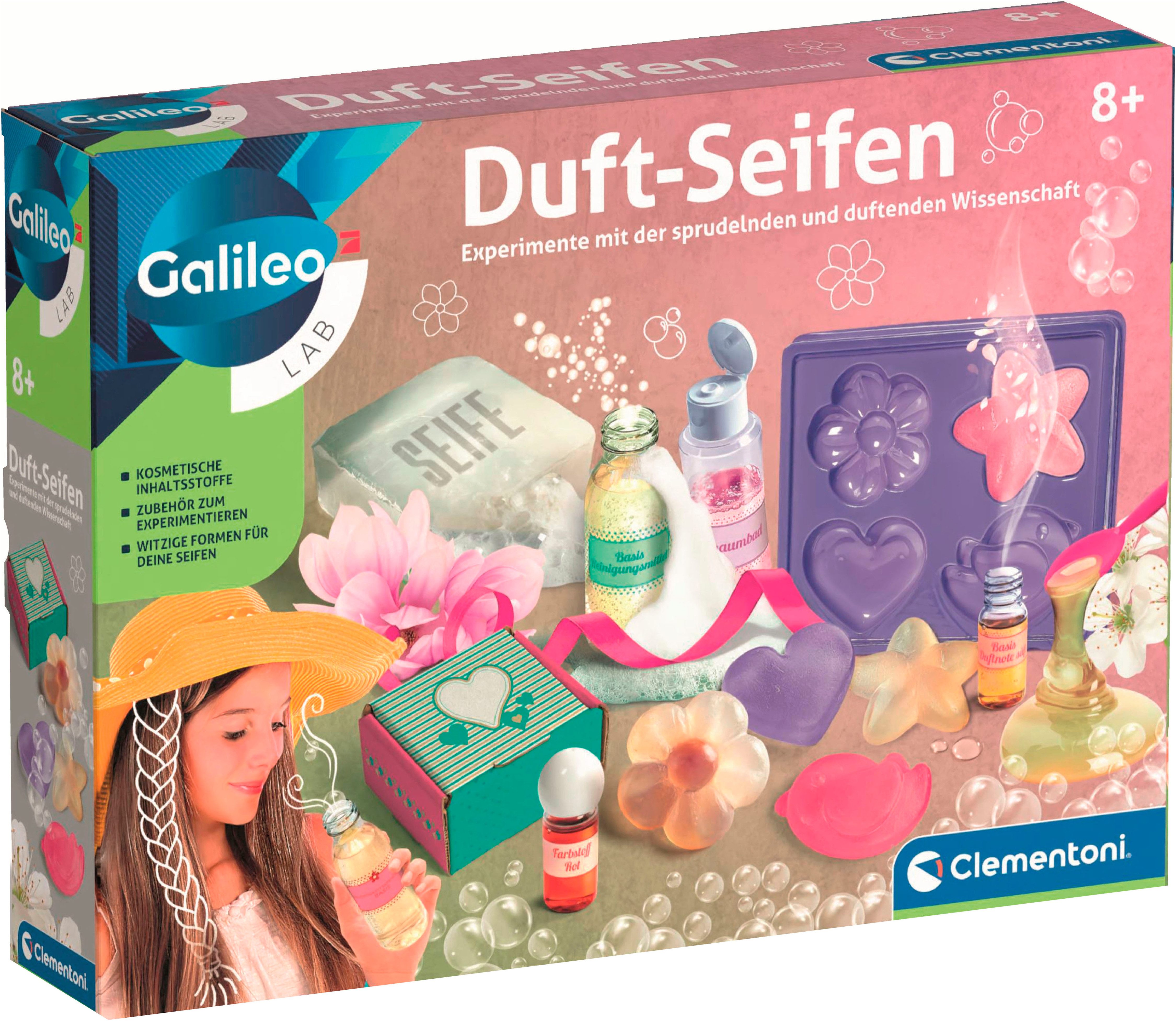 Clementoni® Kreativset Galileo, Duft-Seifen, Made in Europe