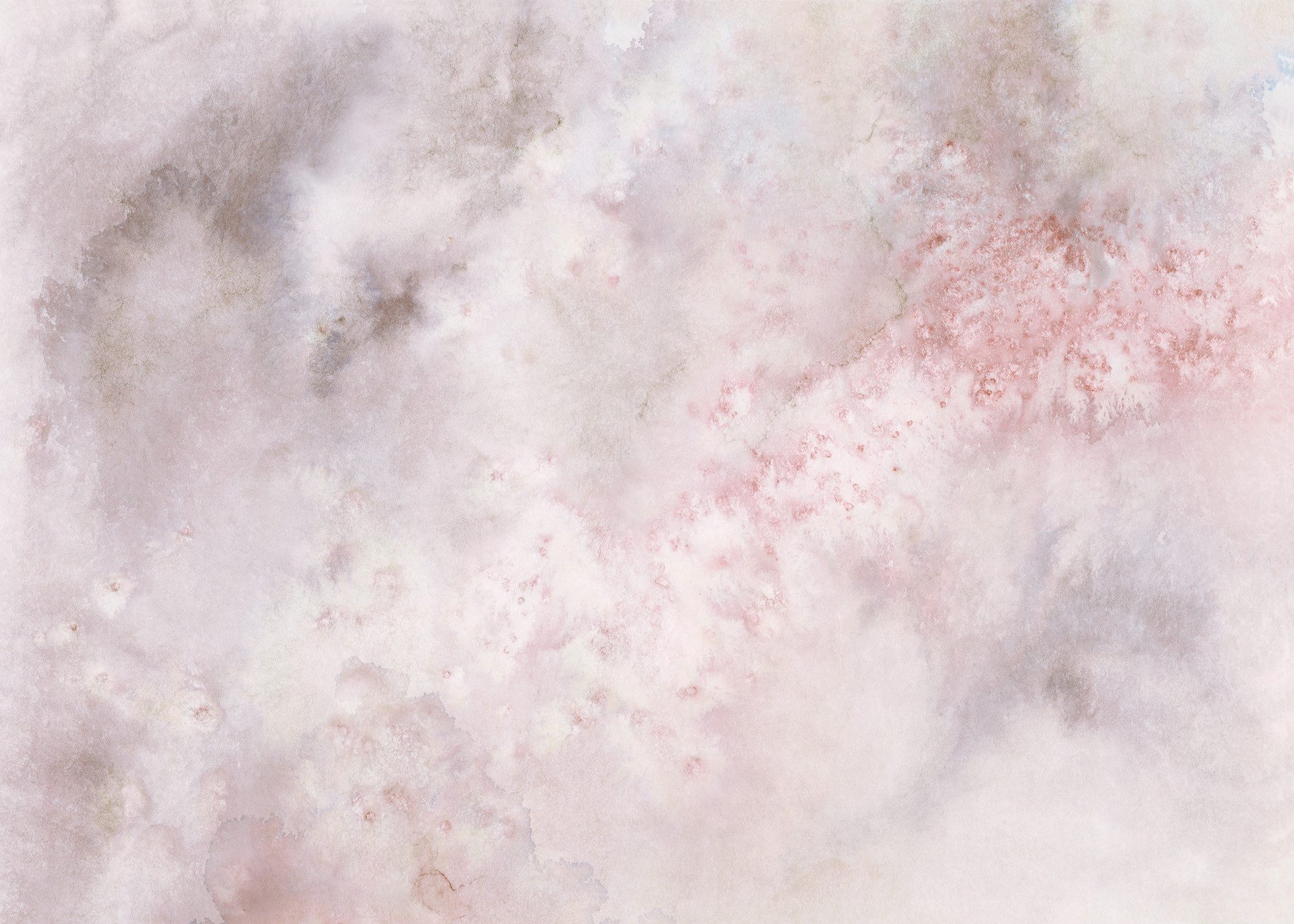 Rasch Fototapete Kaleidoskop Himmel & Wolken in Aquarell-Optik - Vliestapete Beige, bedruckt, Aquarelloptik, (1 Rolle, 1 St., Kollektion 'Magicwalls' - 2,65 m x 3,71 m), Lichtbeständige Farben - Feucht abwischbar - Restlost abziehbar