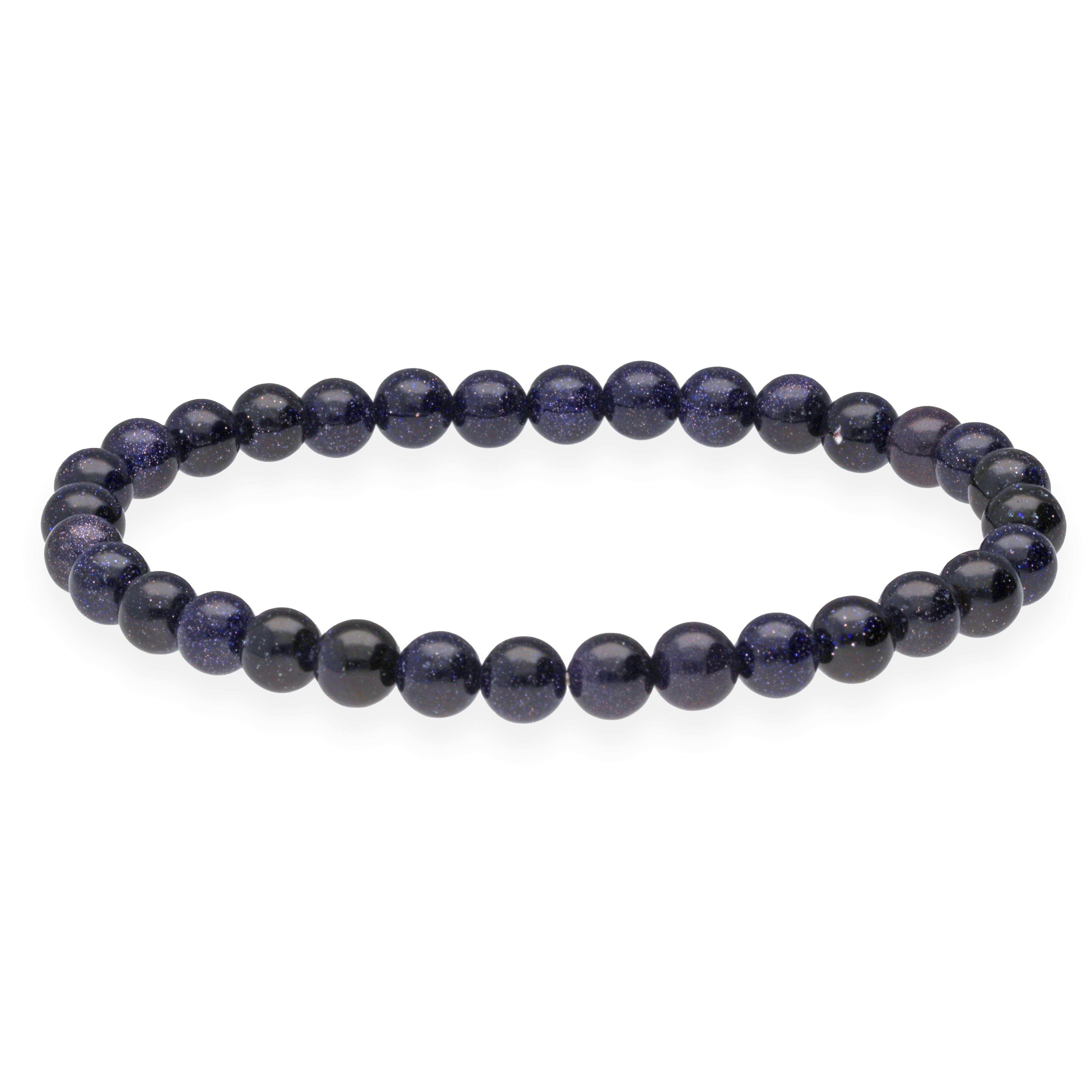 Armband Blaufluss Kugelarmband, 6 mm