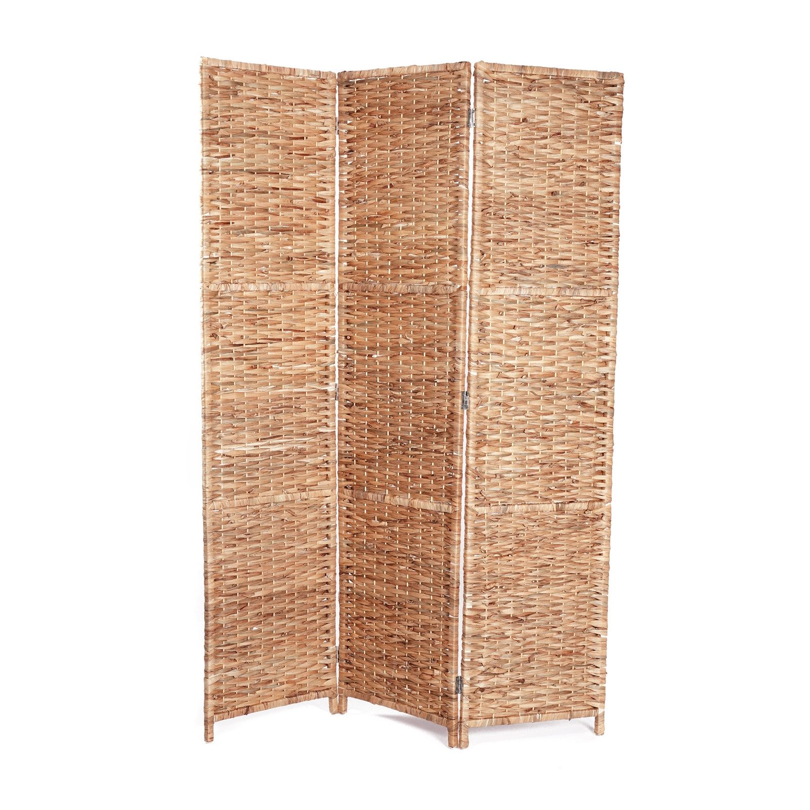 CREEDWOOD Paravent RAUMTEILER "MARLON", Wasserhyazinthe 166x121cm, Raumtrenner Paravent