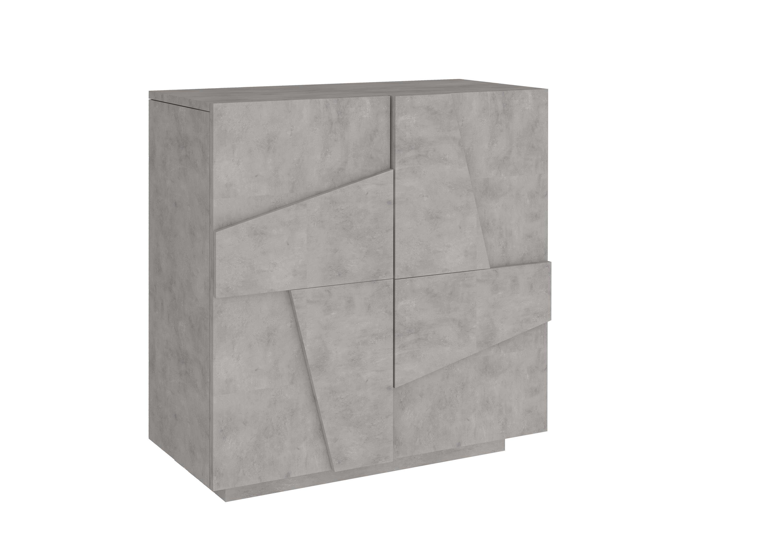 möbelando Schuhschrank Piacenza 81 x 86 x 38 cm (B/H/T)