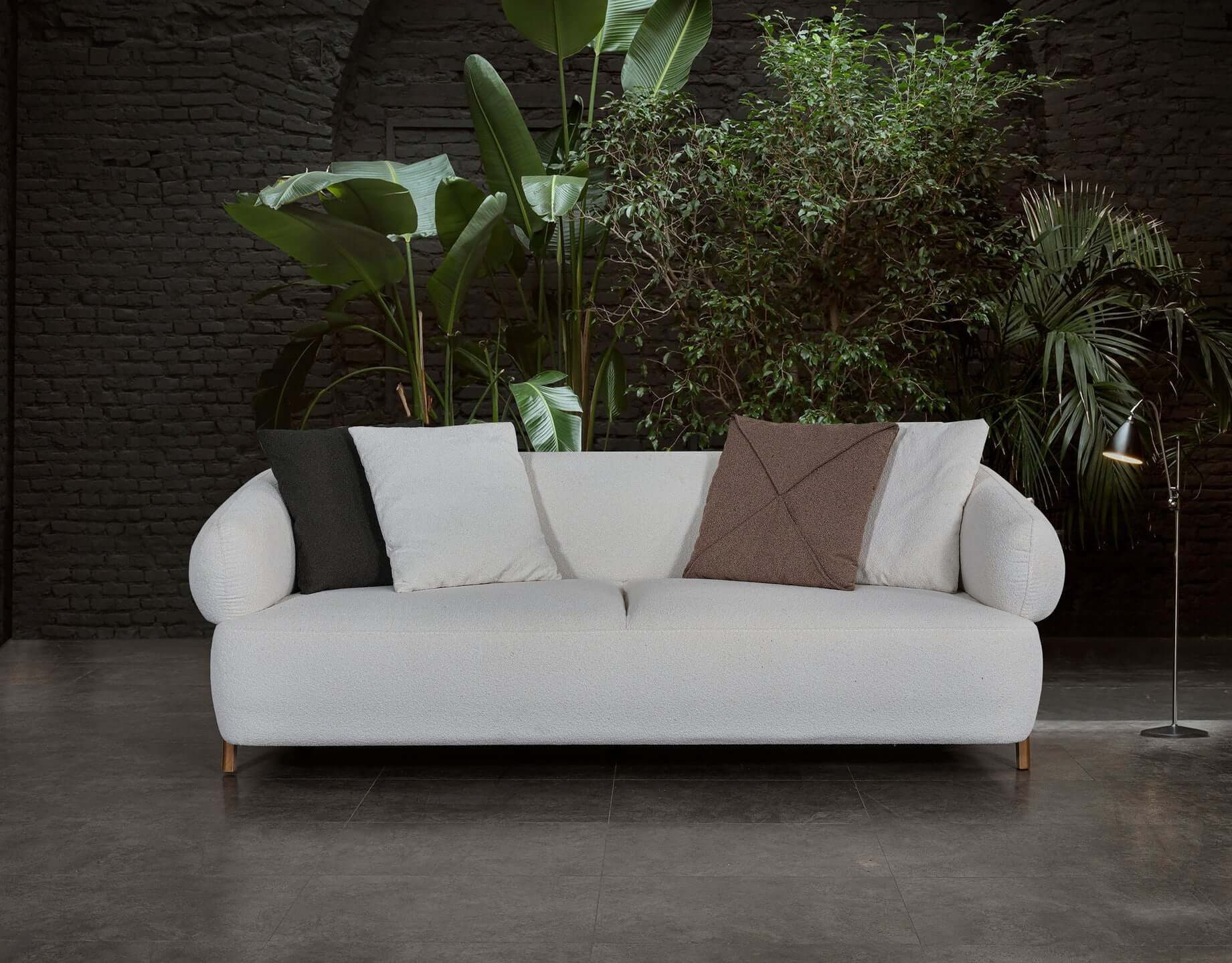 Nobelaa Sofa Sitzgruppe/Sofa Set - Wohnzimmergarnitur "Lavender" 3+3+1